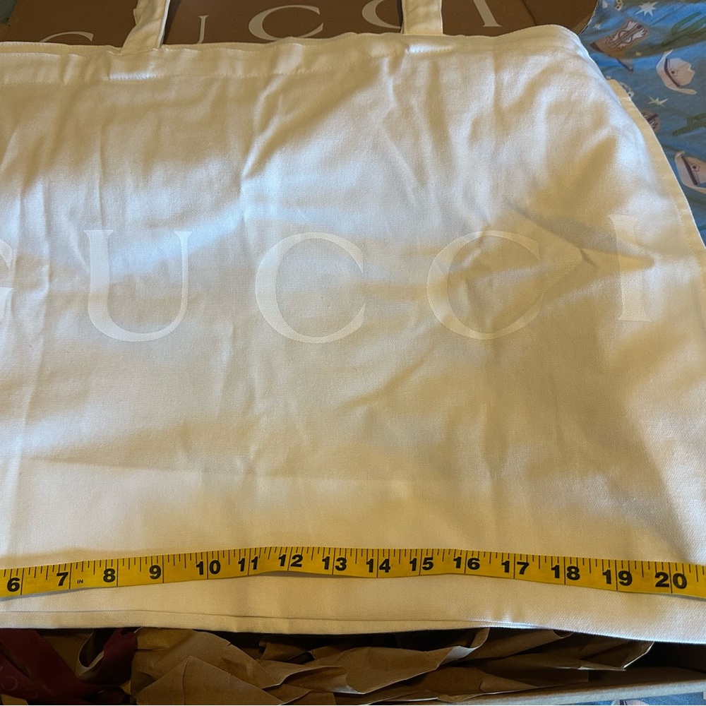Gucci Ivory Textile Brand New